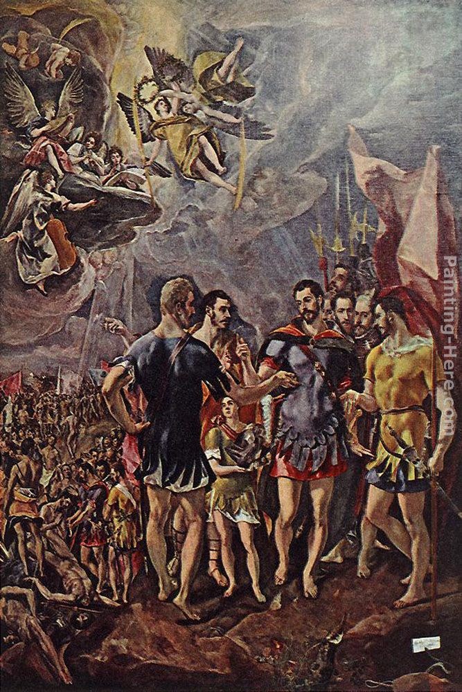 El Greco Martyrdom of St Maurice and his Legions